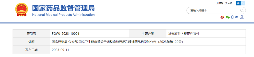 依托咪酯列入第二类精神药品目录！依托咪酯检测，势在必行
